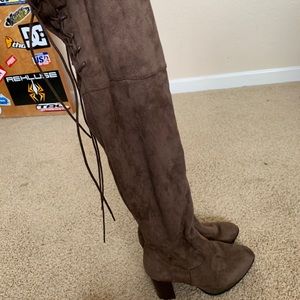 Over the knee boots